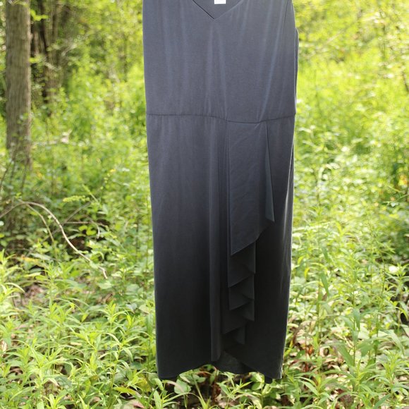 H&M GREY SLIP ON DRESS - Picture 2 of 2